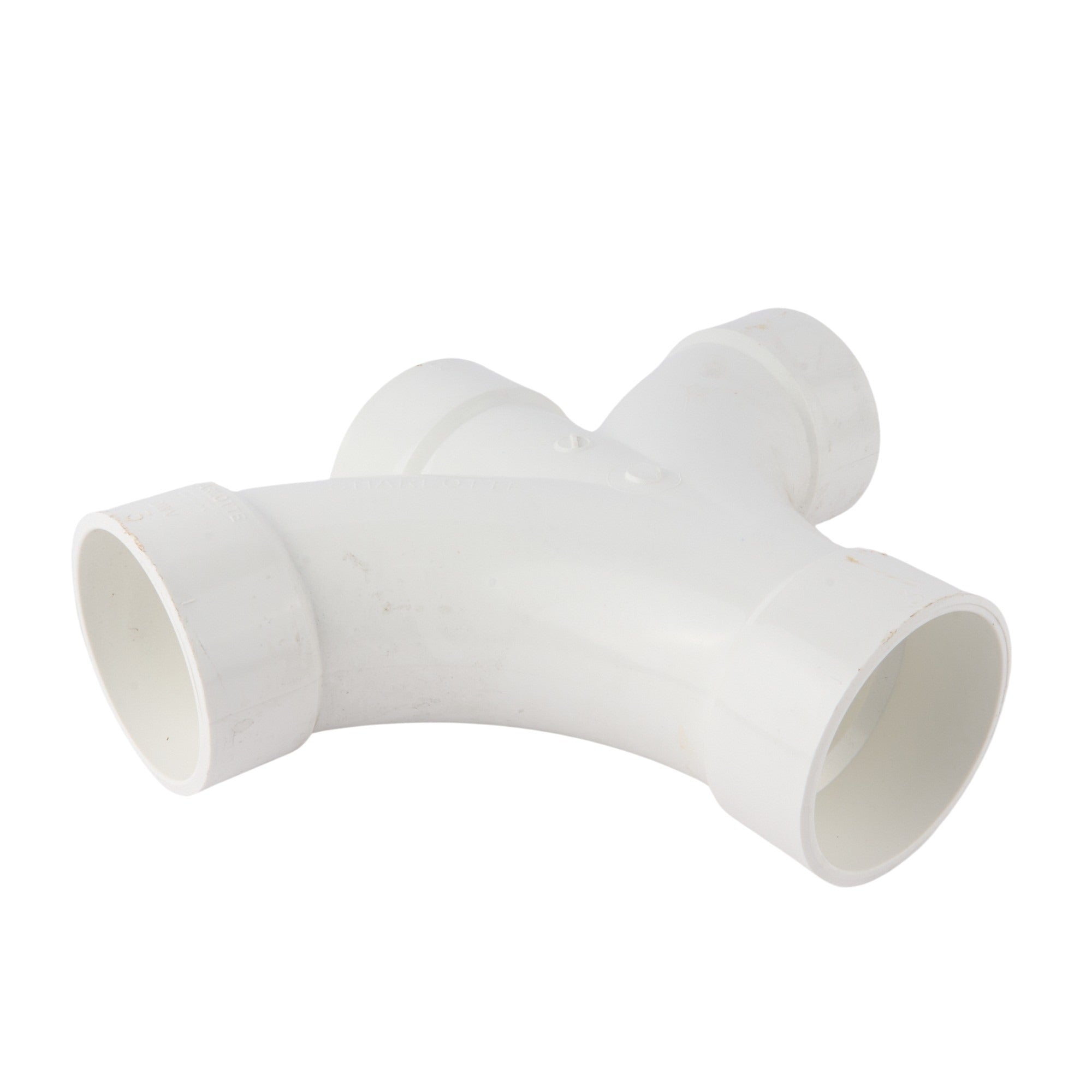 PVC DWV Double Wye 3"
