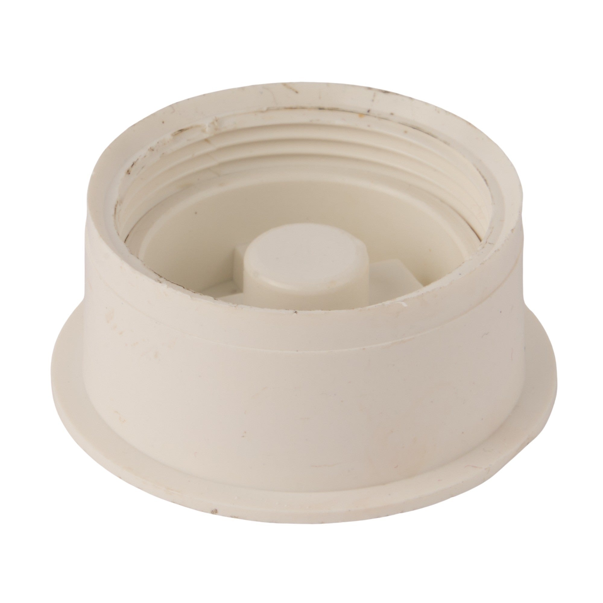 PVC DWV Cleanout Adaptor w/1-1/2" Plug (Spigot x FIP) 3"