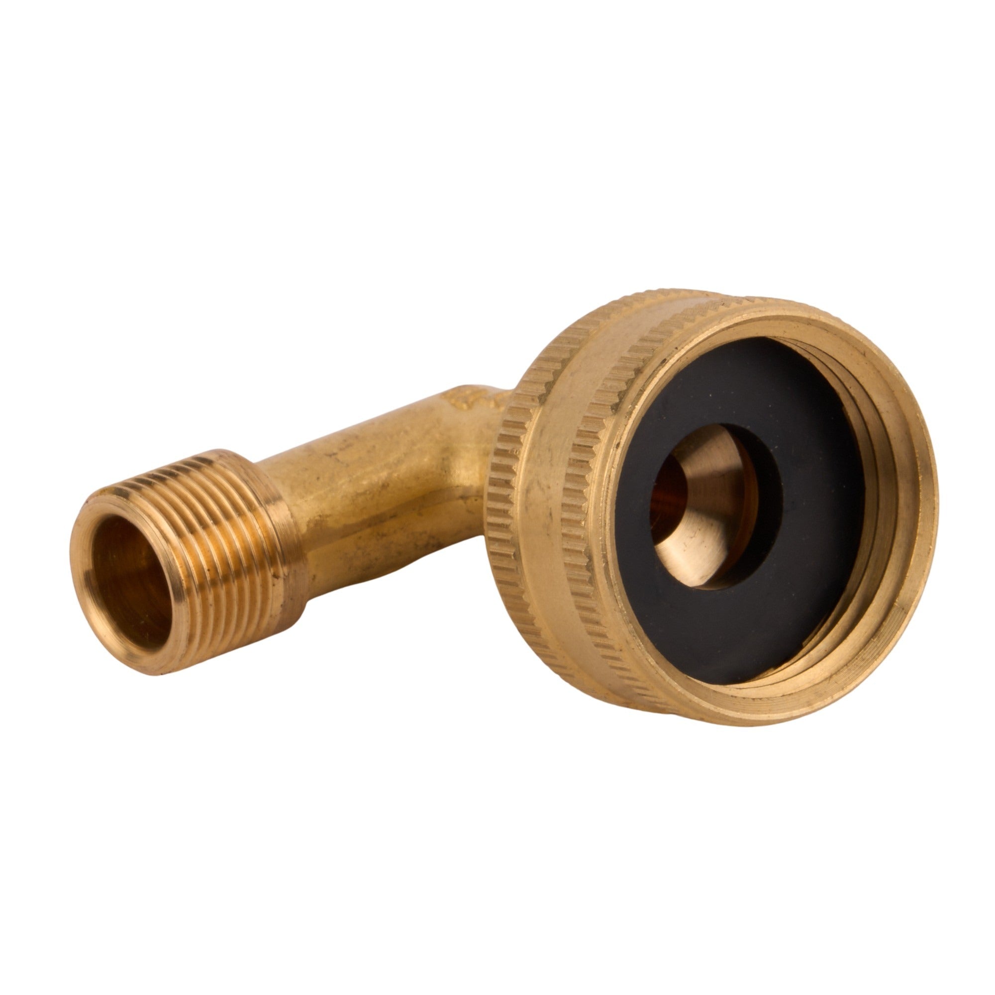 OD Tube Brass Dishwasher Elbow 3/8" OD x 3/4" FHT