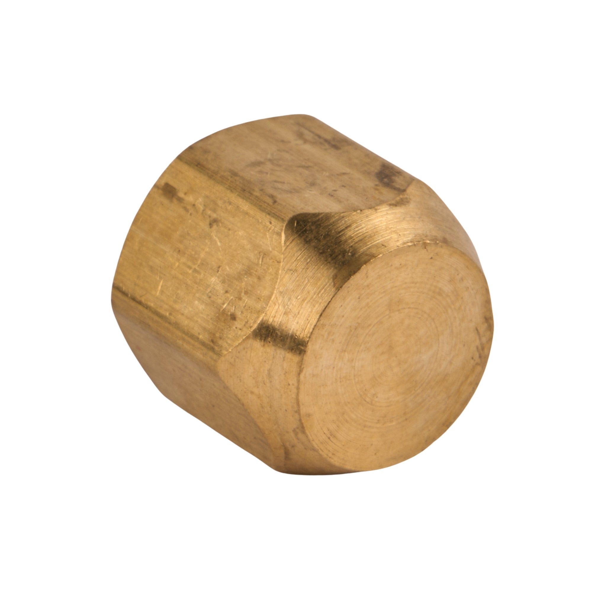Brass Flare Cap 1/4" OD