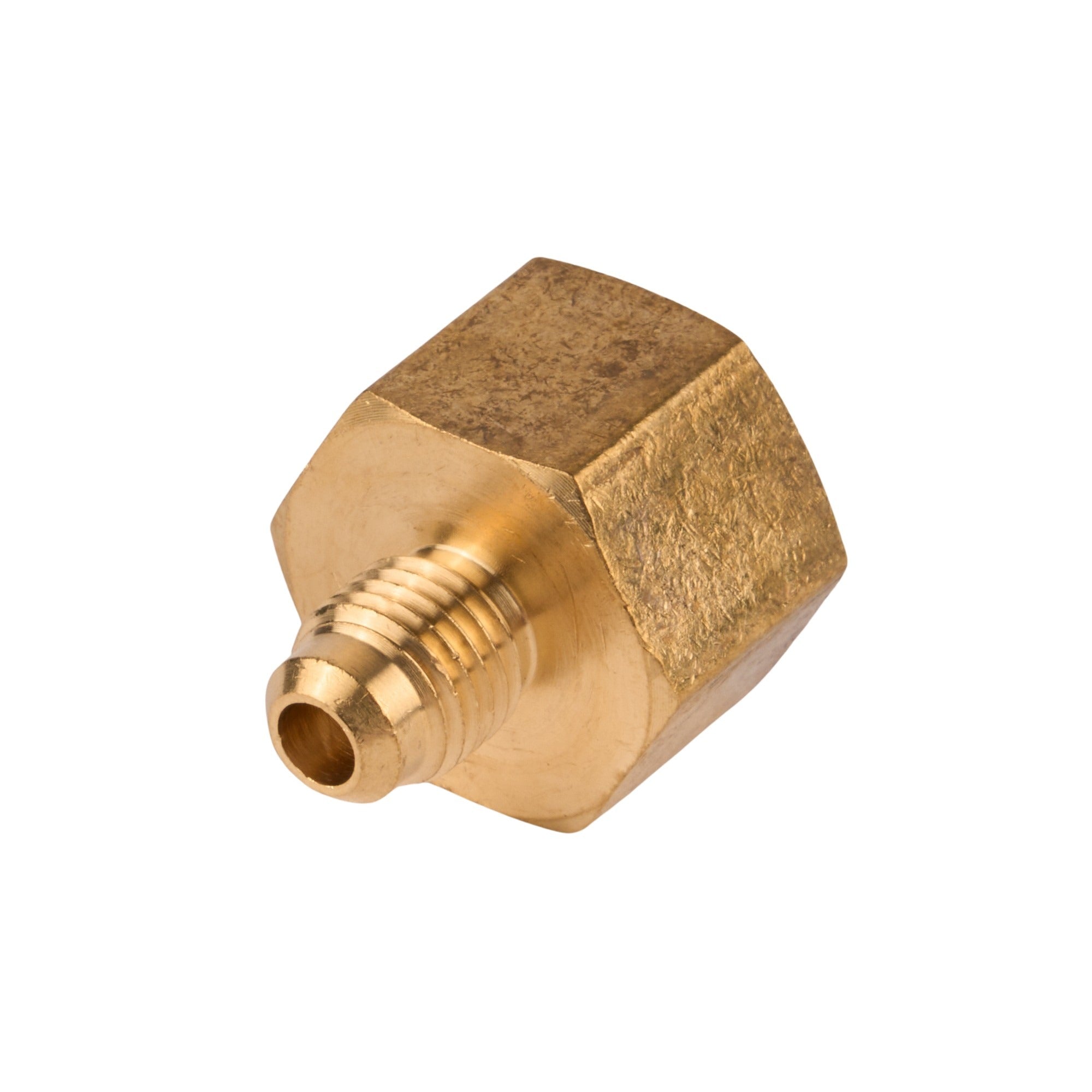 Brass Flare Female Half Union 1/4" OD x 1/2" FIP