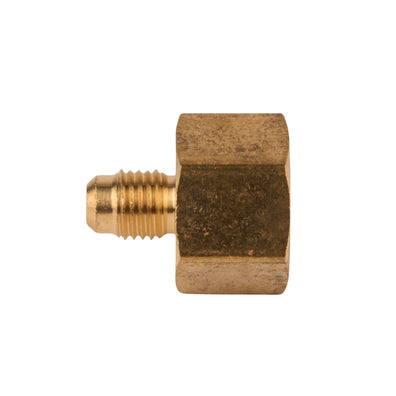 Brass Flare Female Half Union 1/4" OD x 1/2" FIP