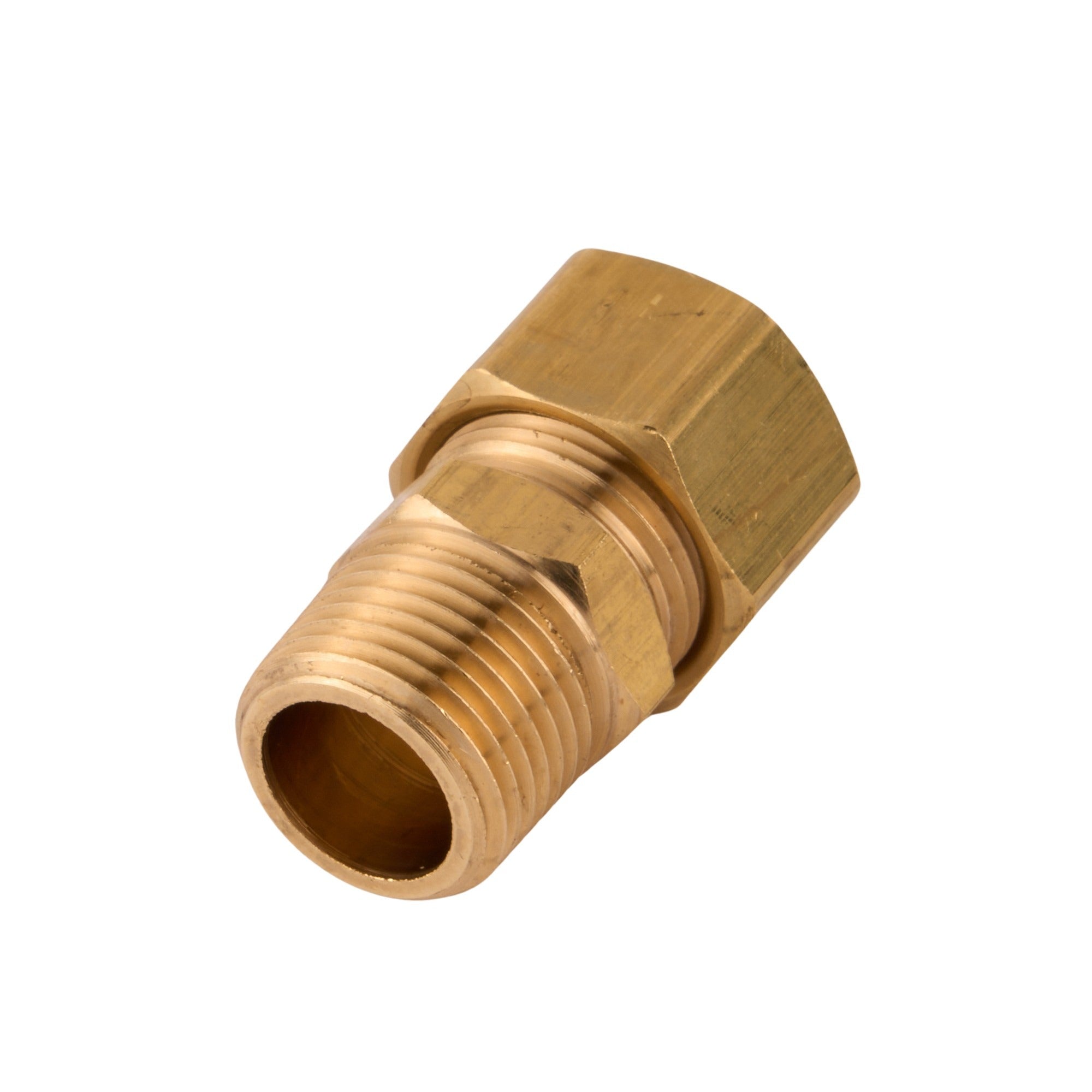 Male Compression Half Union (Lead Free) 1/2" OD x 3/8" MIP