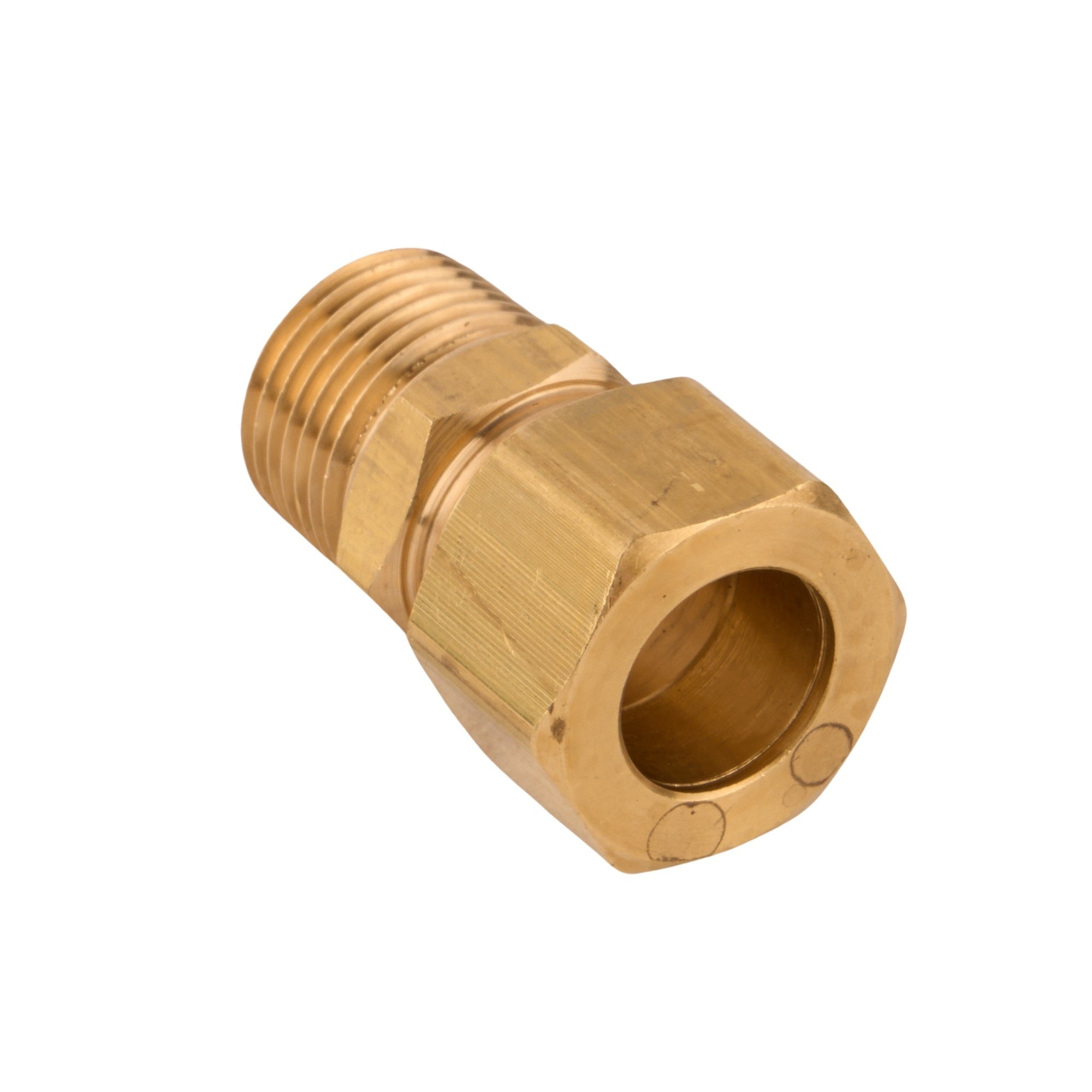 Male Compression Half Union (Lead Free) 1/2" OD x 3/8" MIP