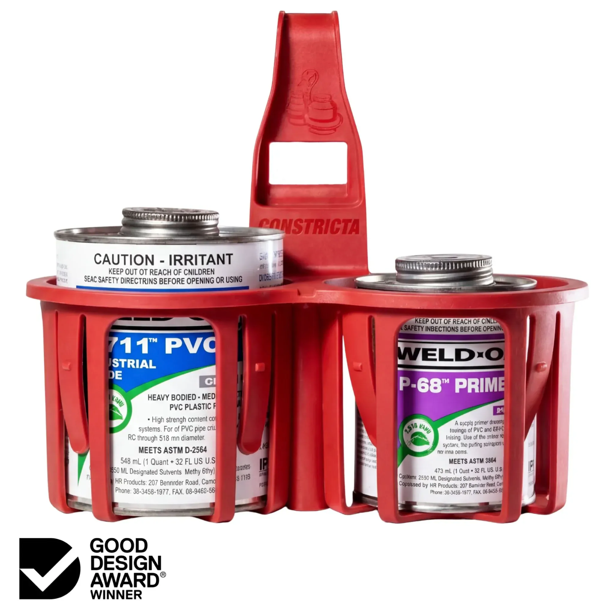Constricta Multi Pot Grip - Glue & Primer Caddy by Rebend Industries