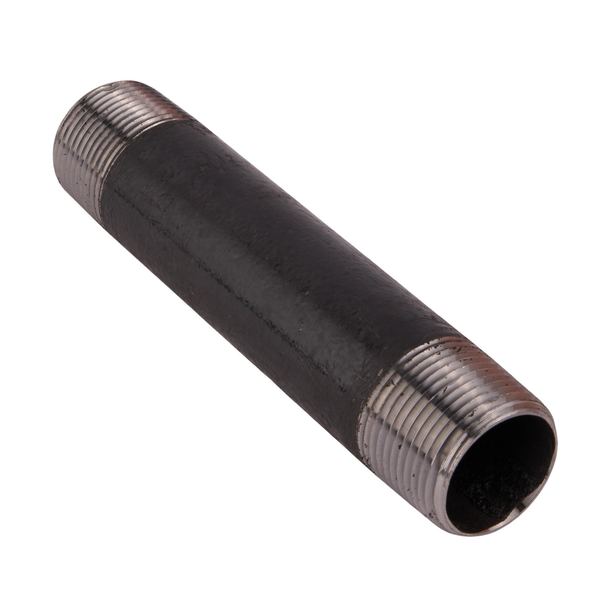 1" x 6" Black Nipple 1" x 6"