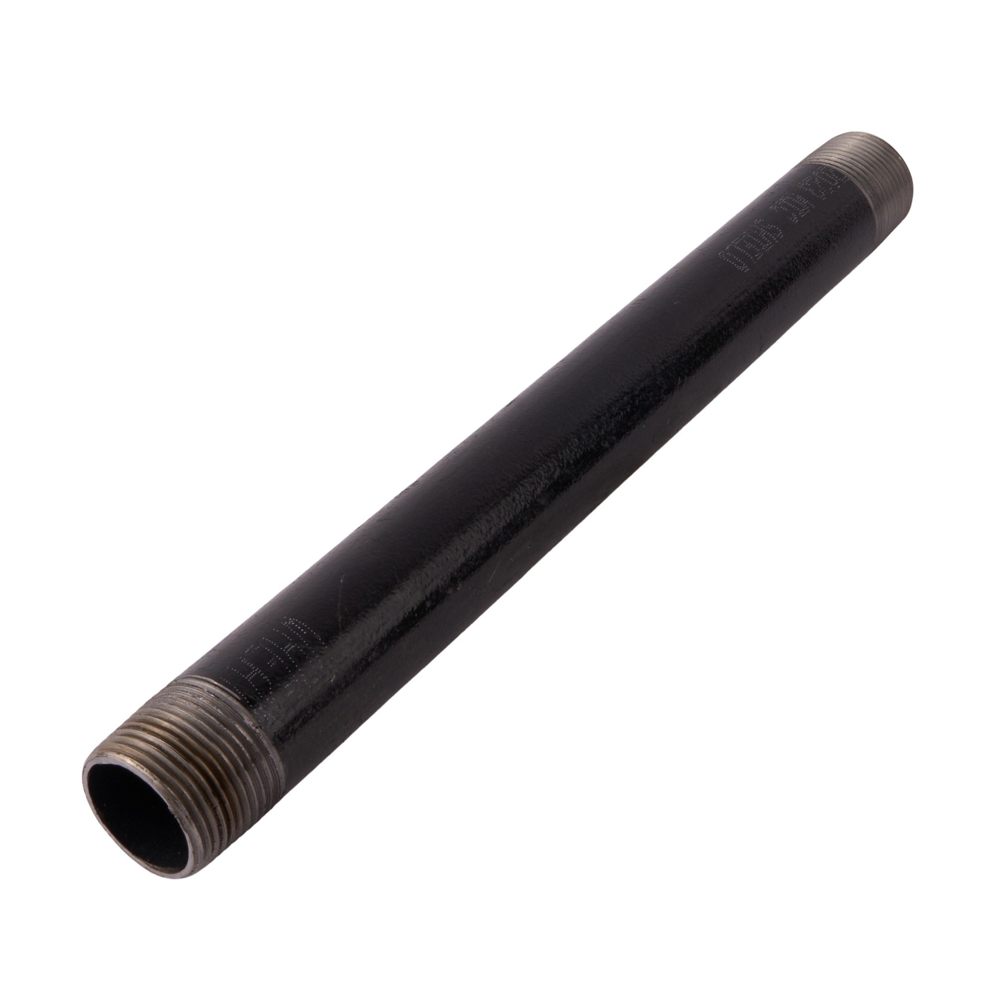 1" x 12" Black Nipple 1" x 12"