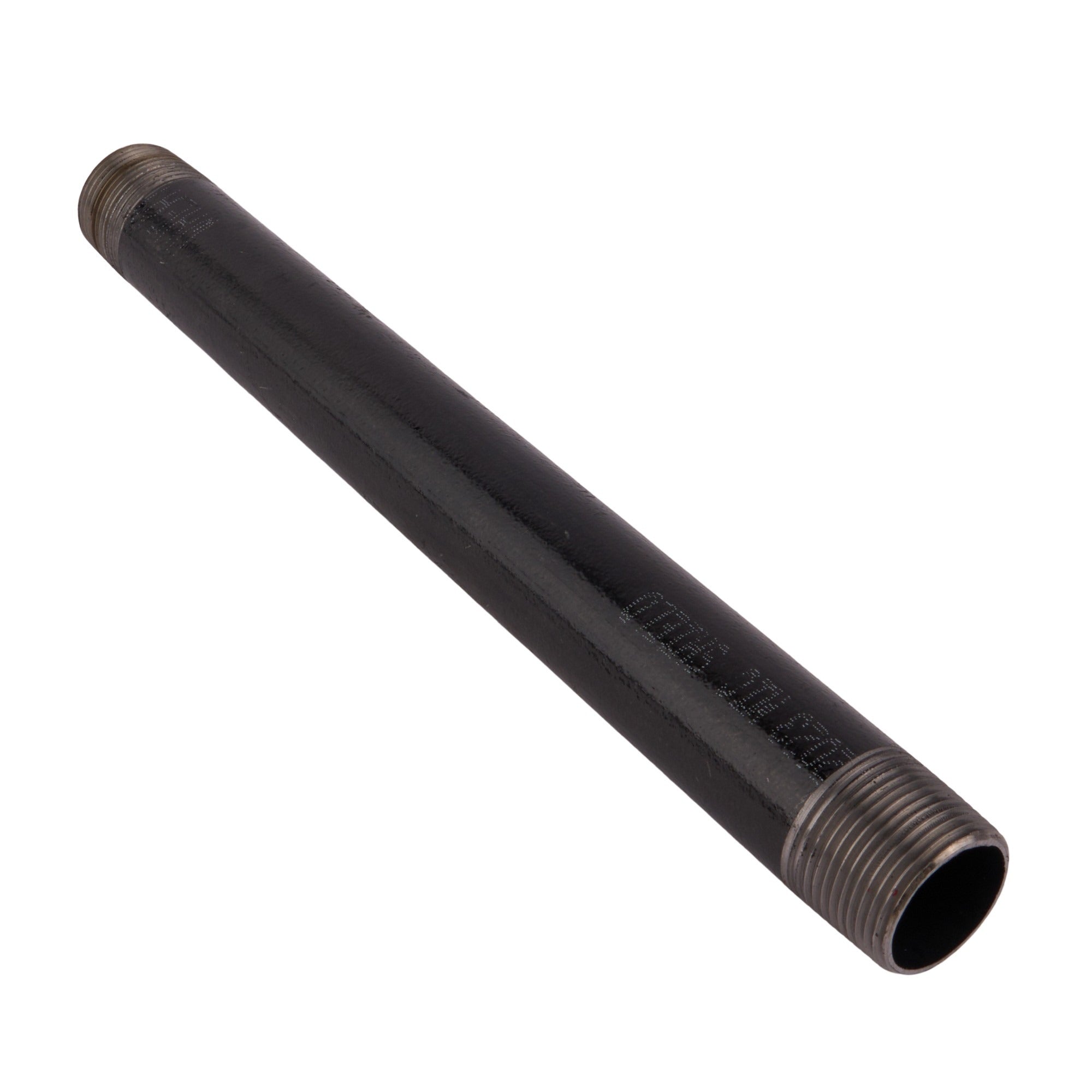 1" x 12" Black Nipple 1" x 12"