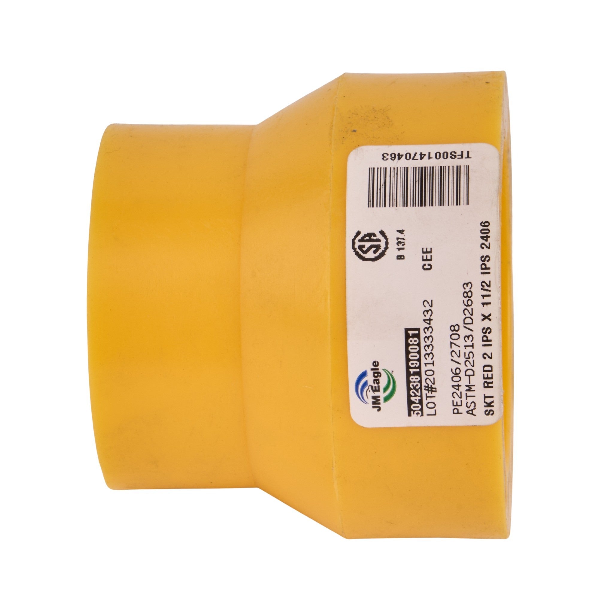 Socket Fusion Reducer Coupling 2" x 1-1/2"