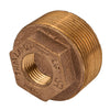 Brass Hex Reducer Bushing (Lead Free) 1-1/2" x 1"