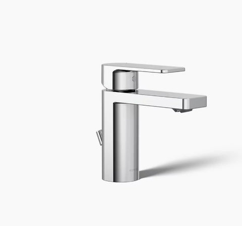 Kohler Parallel Single Hole Bathroom Faucet with Pop - Up Drain Assembly - APEX Supply Co.