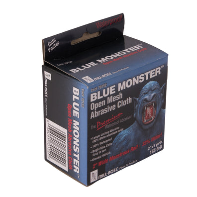Blue Monster 2" x 5 yds. Aluminum Oxide Open Mesh Abrasive
