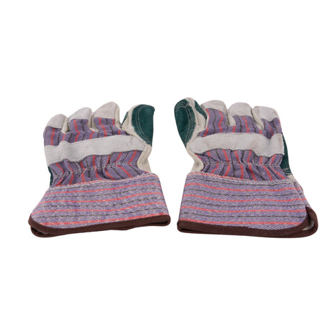 Double Palm W/Safety Cuff Gloves Lg. (N)