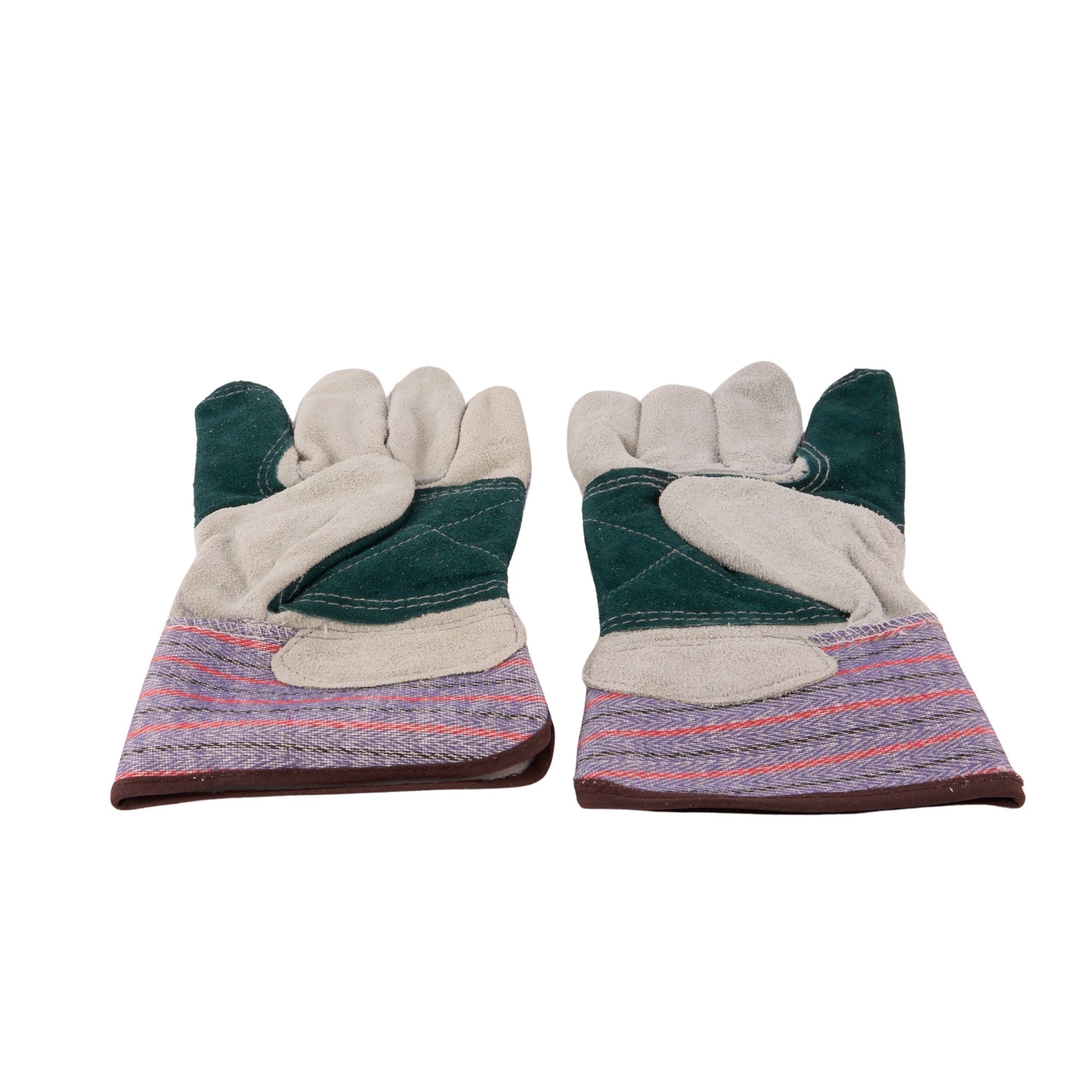 Double Palm W/Safety Cuff Gloves Lg. (N)