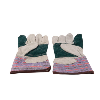Double Palm W/Safety Cuff Gloves Lg. (N)