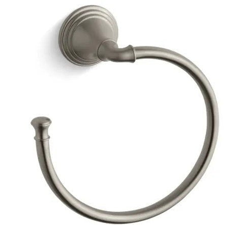 Kohler Devonshire Single Post Round Towel Ring - APEX Supply Co.