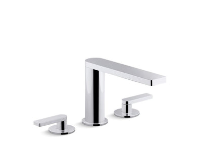 Kohler Composed Widespread Bathroom Faucet with Lever Handles - Pop Up Included - APEX Supply Co.
