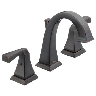 Delta Dryden Widespread Bathroom Faucet with Pop - Up Drain Assembly - APEX Supply Co.