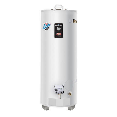 Bradford White 55 Gallon Water Heater Enhanced Performance 6 Year/6 Year Warrantee (Natural Gas) - APEX Supply Co.
