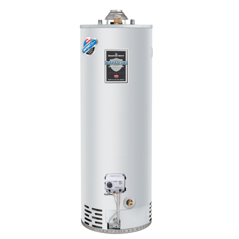 Bradford White 40 Gallon Water Heater w/ White Rogers Valve 6 Year/6 Year Warranty (Natural Gas) - APEX Supply Co.