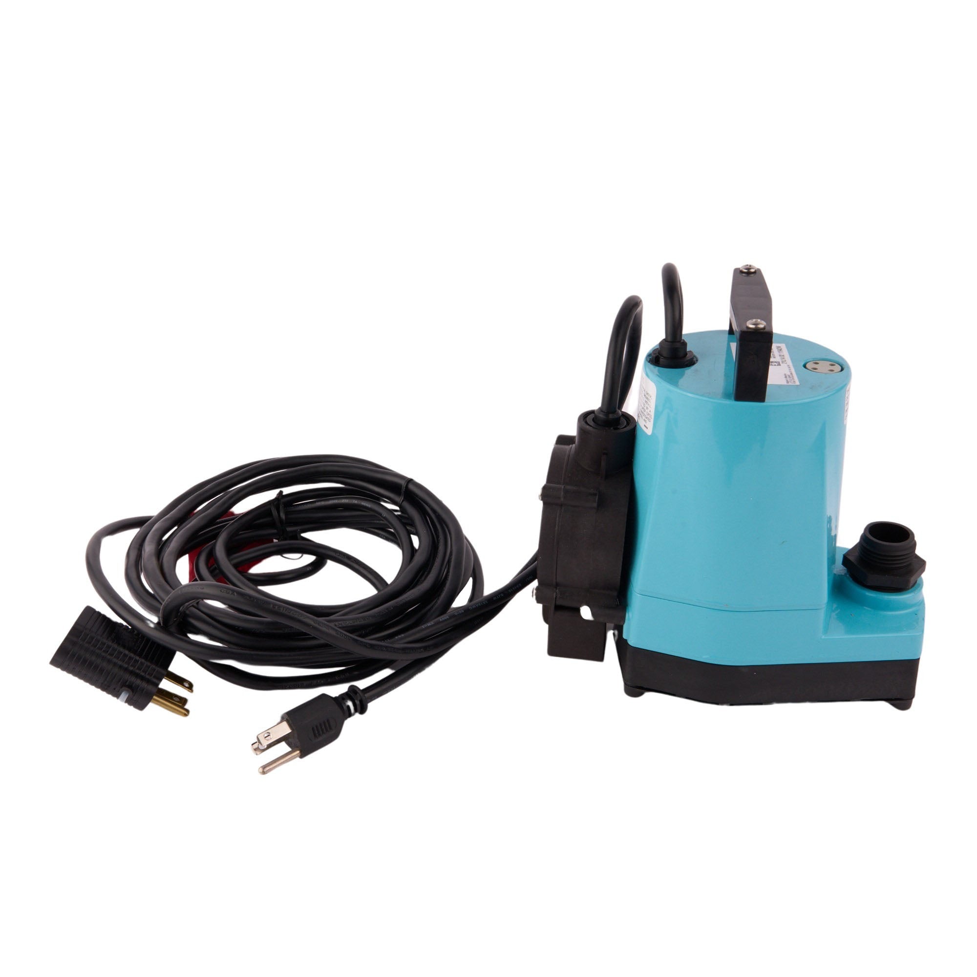 5-ASP 1/6 HP, 1200 GPH - Submersible Utility Pump w/ Piggyback Diaphragm Switch & 10 ft. Power Cord