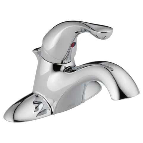 Delta Classic Centerset Bathroom Faucet with Metal Push Pop - Up Drain Assembly - Lifetime Warranty - APEX Supply Co.