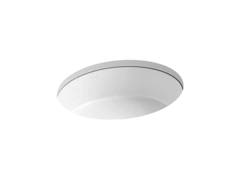 Kohler Verticyl 17" Undermount Bathroom Sink with Overflow - APEX Supply Co.