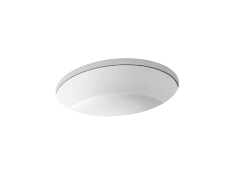 Kohler Verticyl 17" Undermount Bathroom Sink with Overflow - APEX Supply Co.