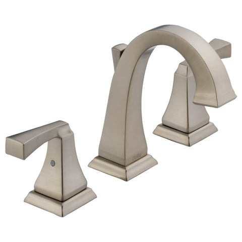 Delta Dryden Widespread Bathroom Faucet with Pop - Up Drain Assembly - APEX Supply Co.