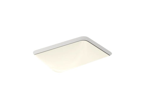 Kohler Caxton Rectangle 20 - 1/4" Undermount Bathroom Sink with Overflow - APEX Supply Co.