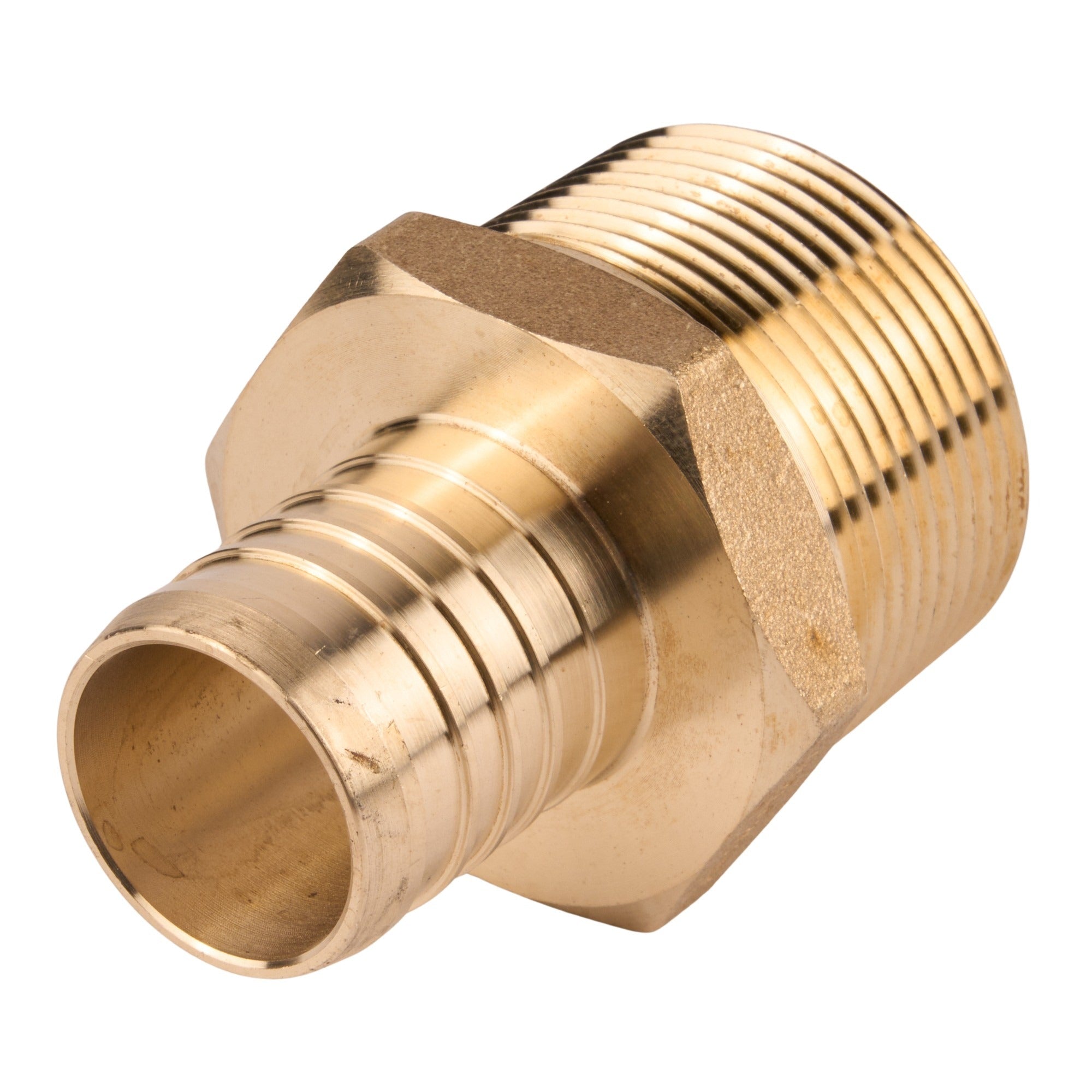 Zurn PEX Brass Male Threaded Adapter Crimp x MNPT (Lead Free) 1-1/4"