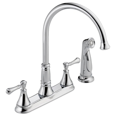 Delta Cassidy Kitchen Faucet with Side Spray - APEX Supply Co.