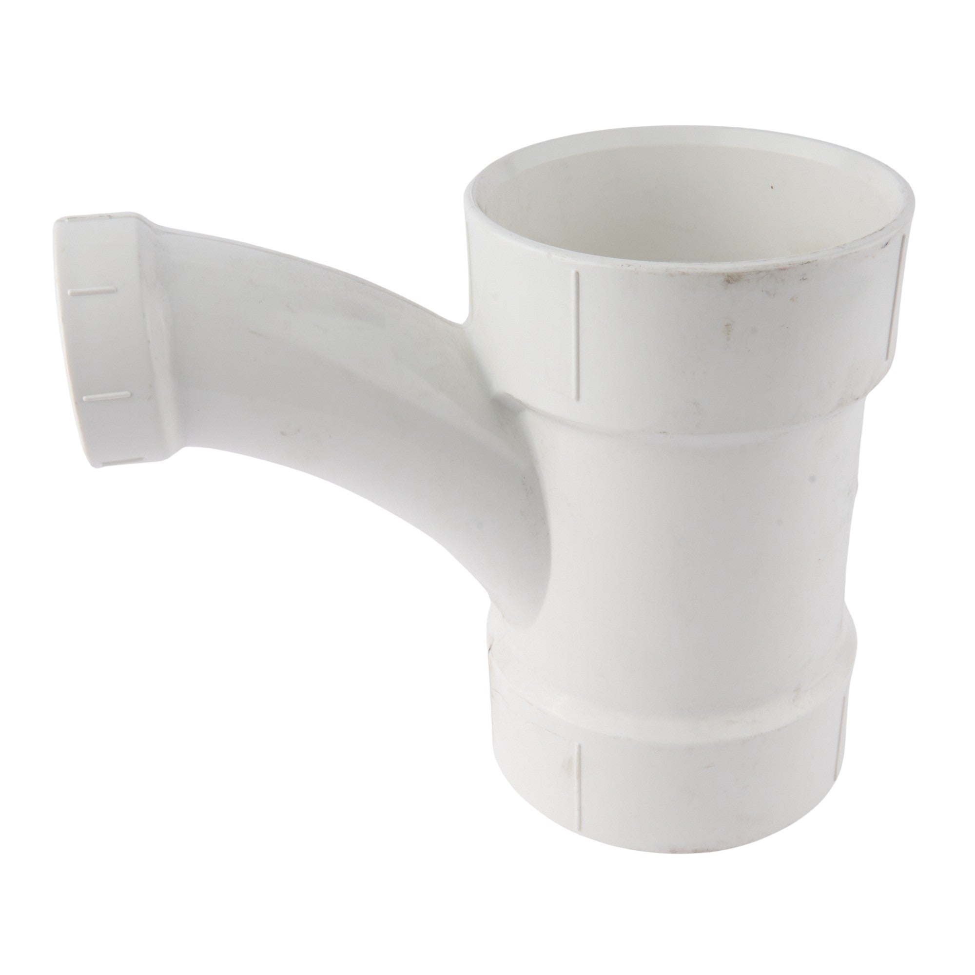 PVC DWV Combo Reducing Wye 4" x 4" x 2"