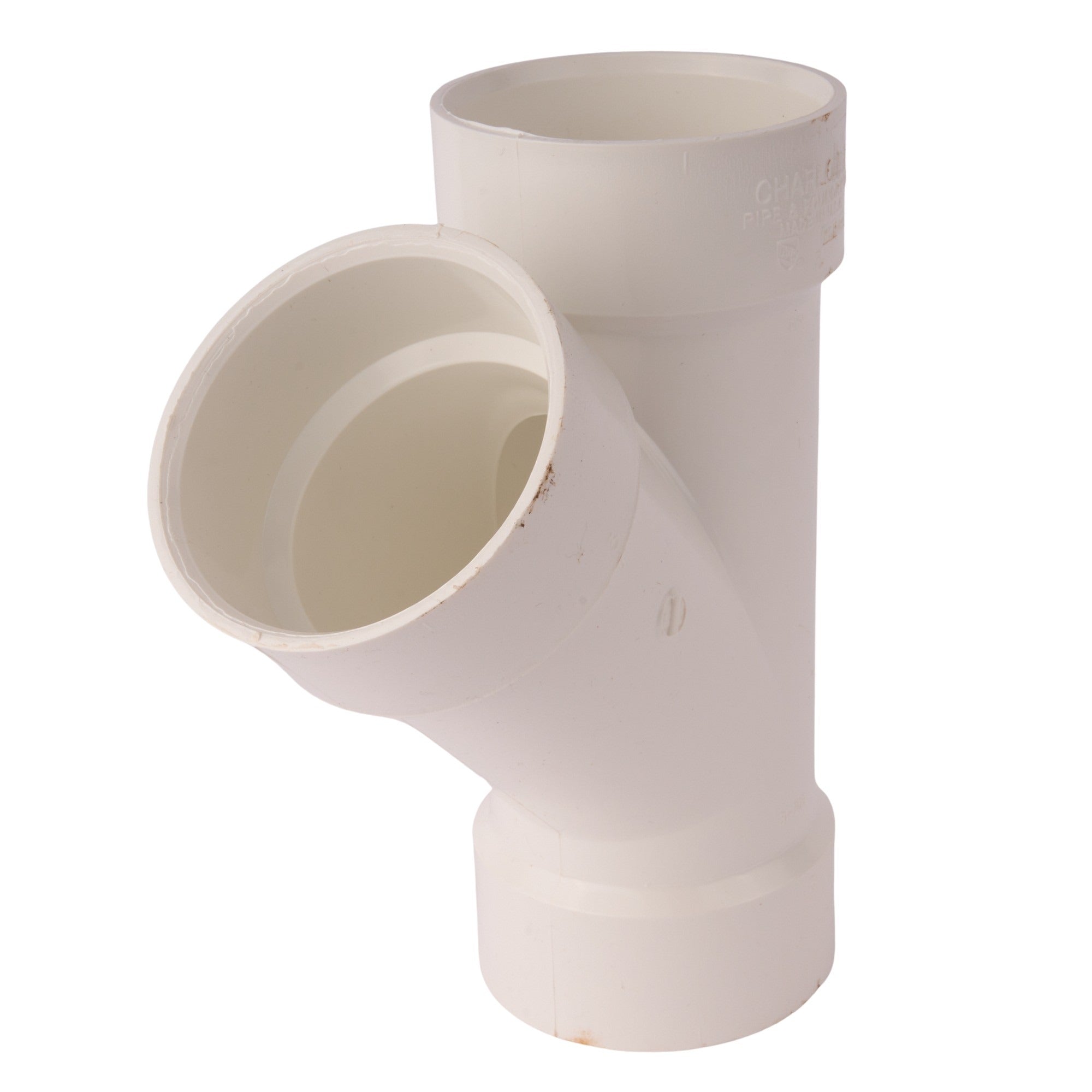 PVC DWV Reducing Wye 3"