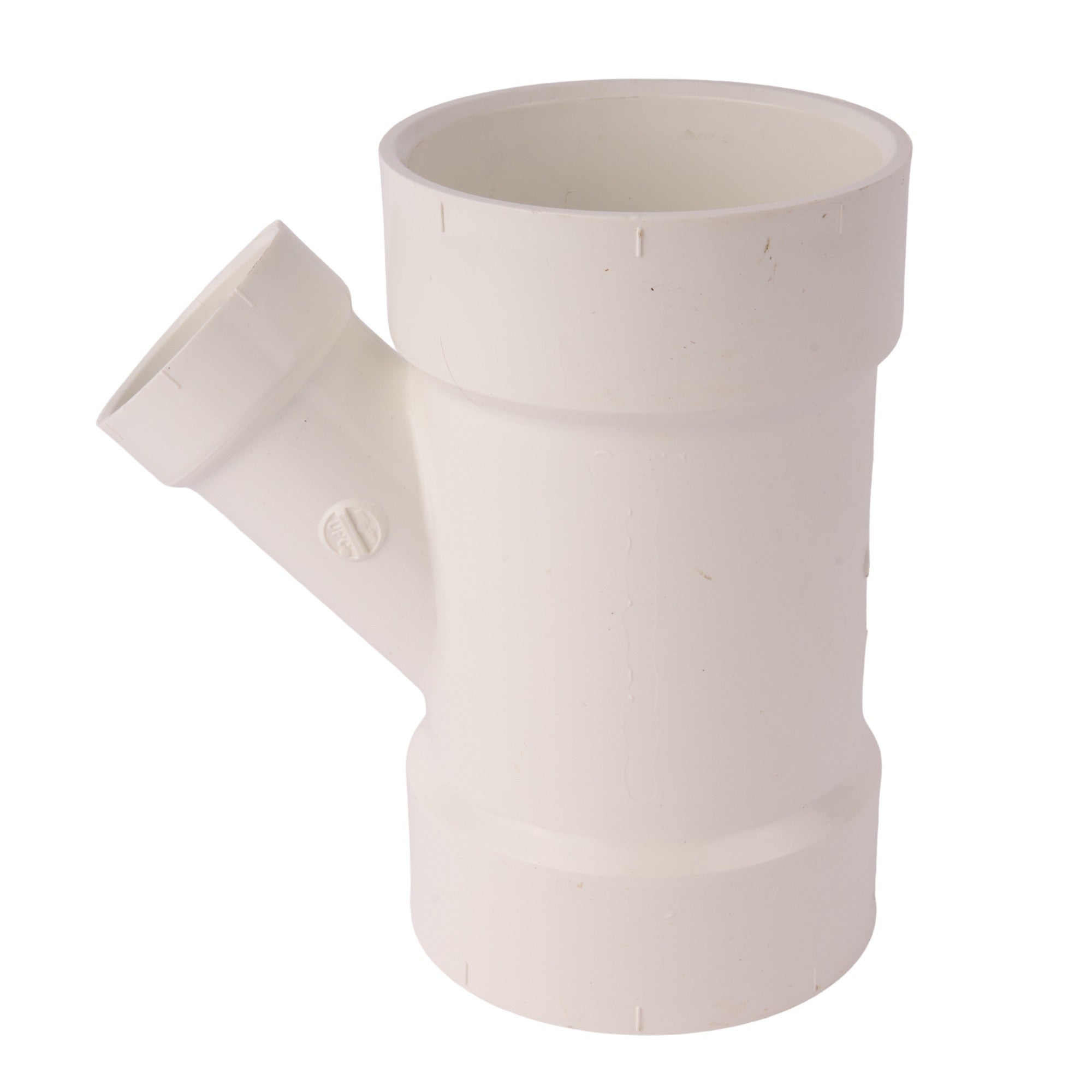PVC DWV Reducing Wye 4" x 4" x 2"