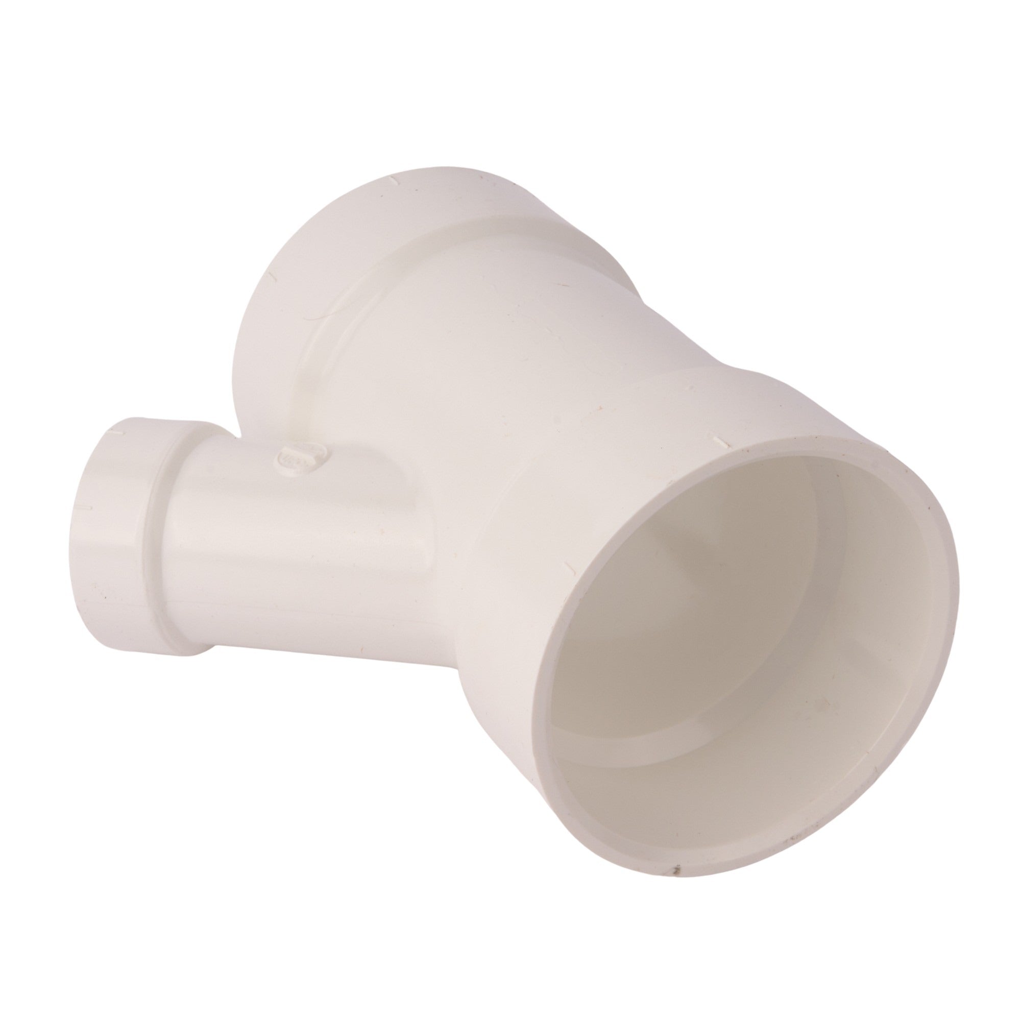 PVC DWV Reducing Wye 4" x 4" x 2"