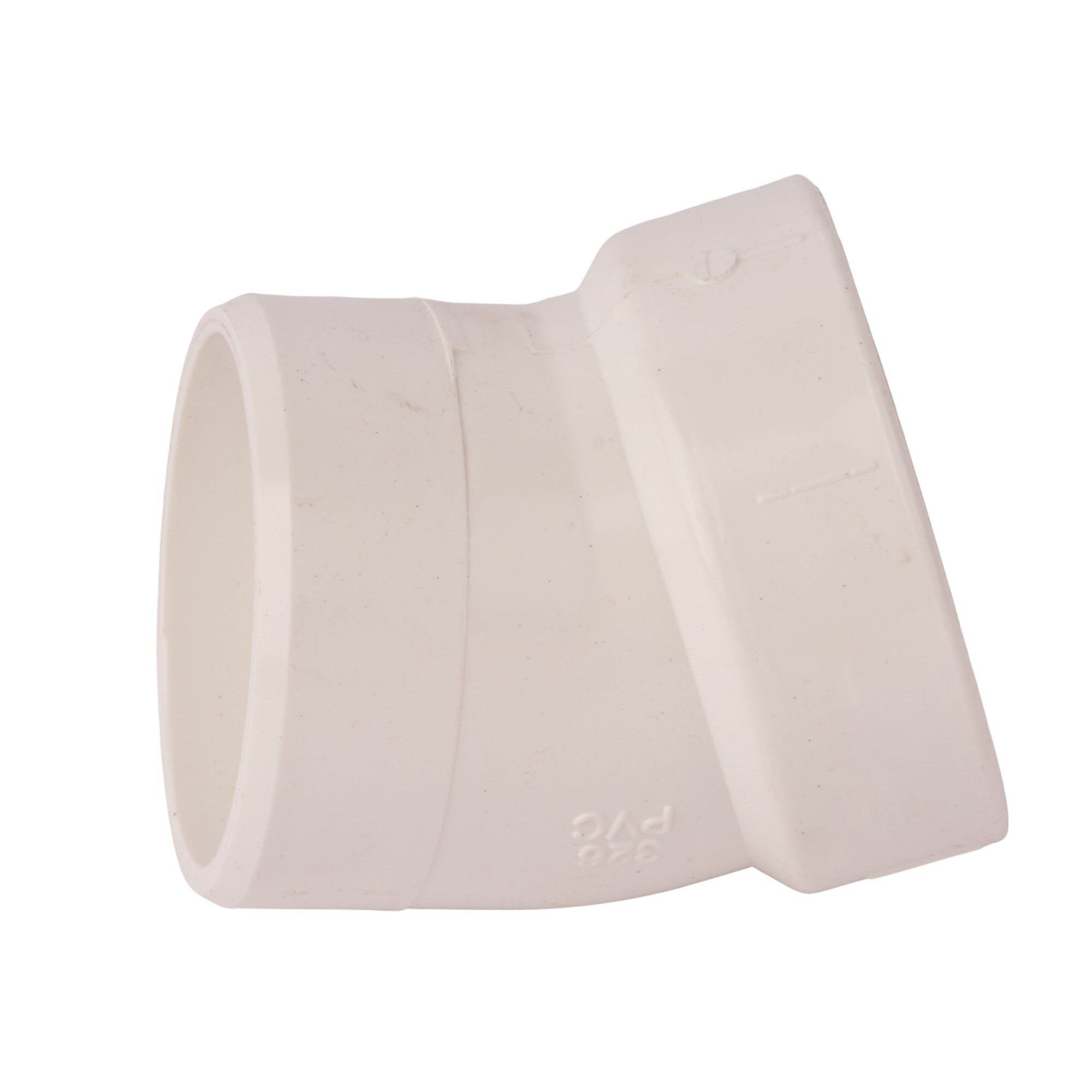 PVC DWV 22.5° Street Elbow (Socket x Spigot) 2"