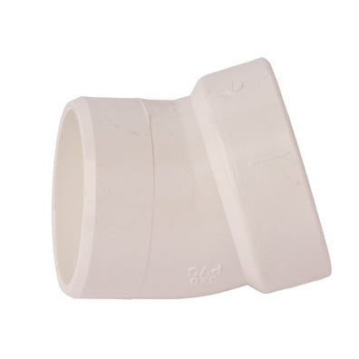 PVC DWV 22.5° Street Elbow (Socket x Spigot) 2"