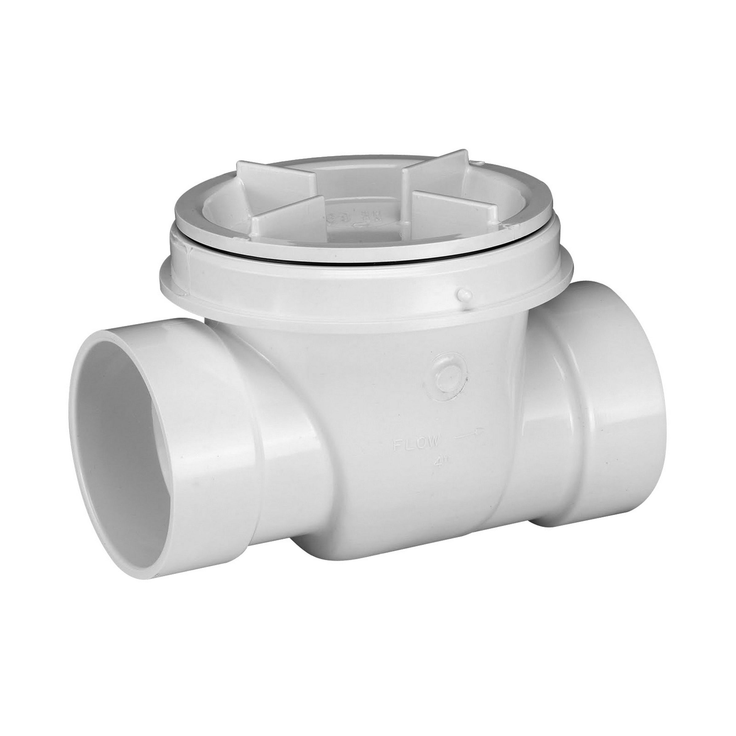 PVC DWV Vent Tee 4"